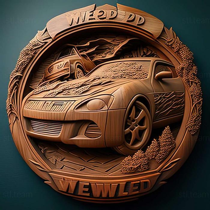 3D model Need for Speed MoWanted 2005 game (STL)